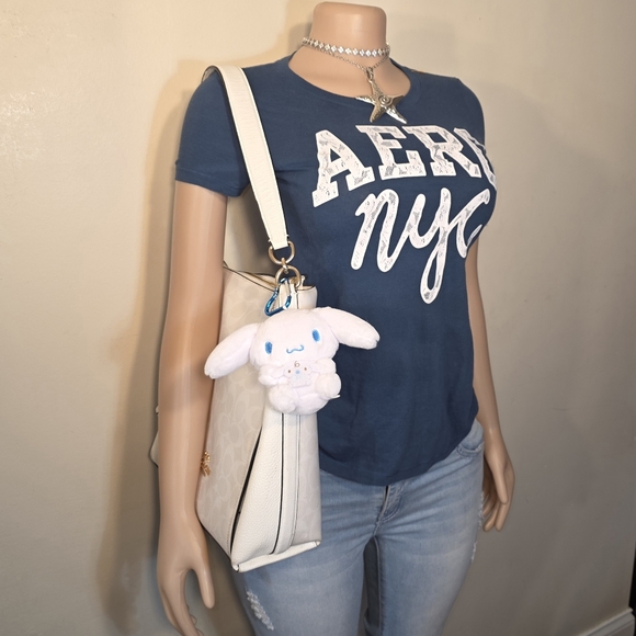 ☆Aeropostale Blue Graphic Tee☆ - Picture 2 of 3